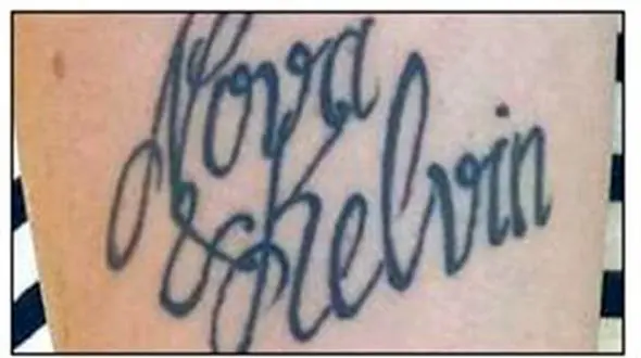 تغییر نام به خاطر  خالکوبی یک زن + عکس