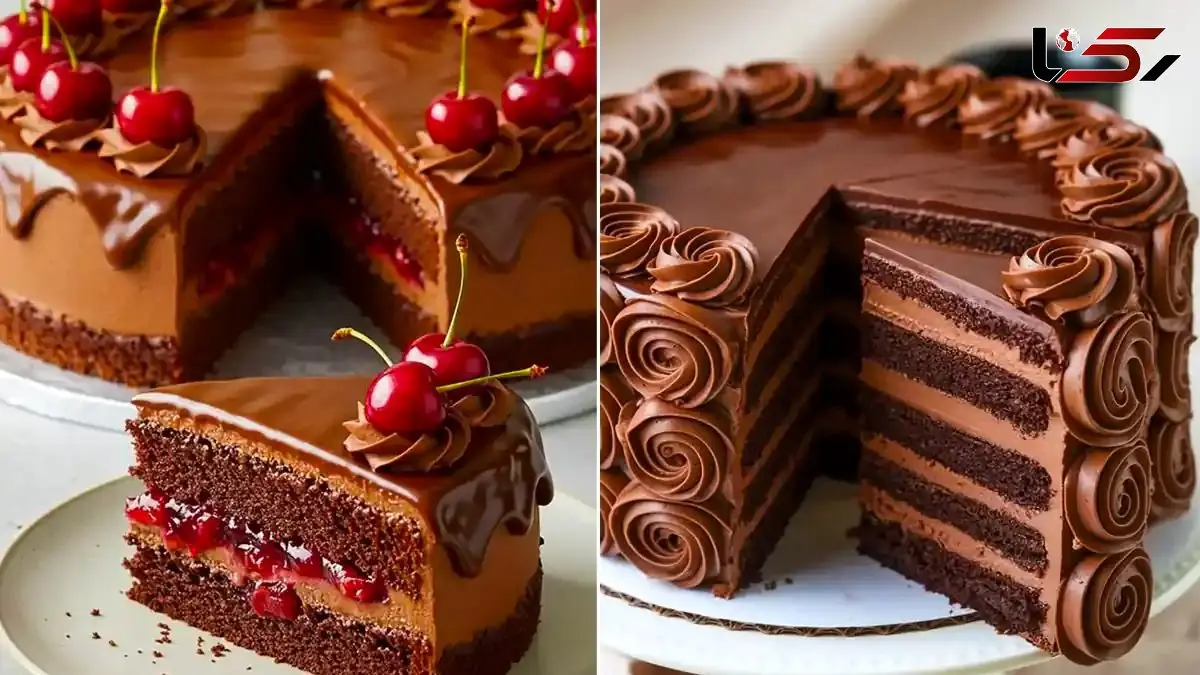 15 مدل دیزاین کیک شکلاتی برای مهمانی های شما؛ شیک و خوش طعم