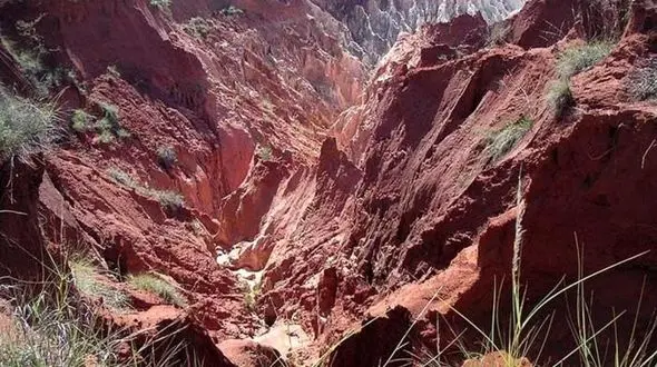 رودخانه ای به رنگ خون!+ تصاویر