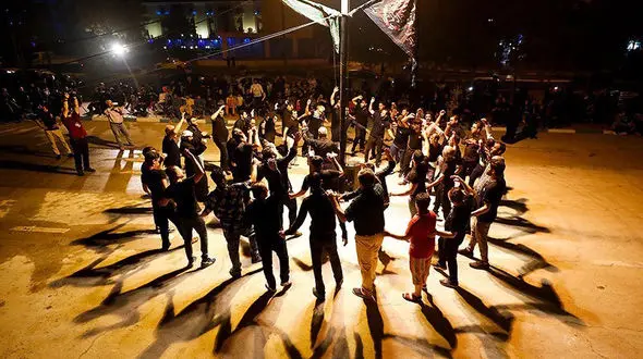 مراسم عزاداری ماه محرم در کیش + تصاویر