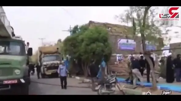 فیلم گفته های یکی از مجروحان از حادثه تروریستی امروز اهواز