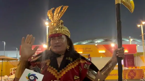 فیلم پیشگویی جادویی این سرخپوست از بازی ایران و با ولز و امریکا ! / کاش امریکایش درست باشد !