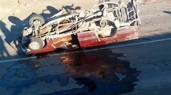 برخورد مرگبار وانت ها در سراوان / 25 نفر کشته و زخمی شدند