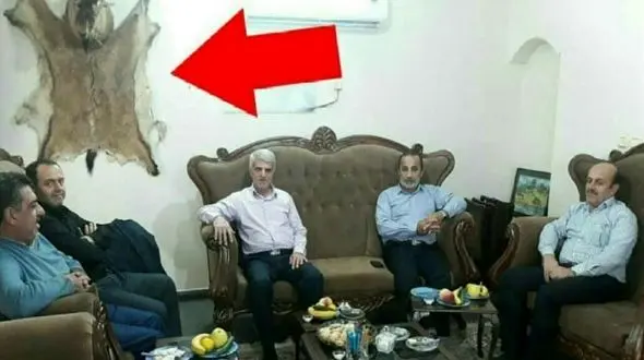 عکس پرحاشیه مسئولان استان مازندران
