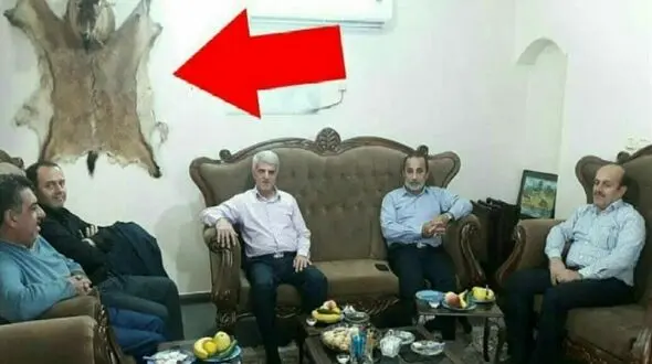 عکس پرحاشیه مسئولان استان مازندران
