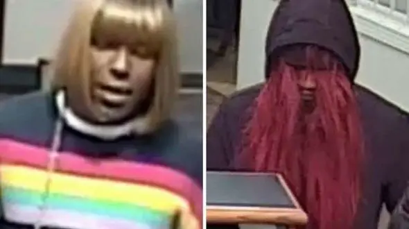 سارق کلاه گیسی با موهای قرمز تخت تعقیب اف بی آی+ عکس