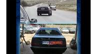 بازداشت راننده قمه کش در وسط جاده شیراز + فیلم نمایش احمقانه او را ببینید