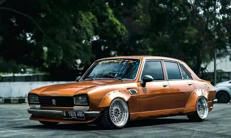 زاویه دیگری از پژو ۵۰۴ کوپه