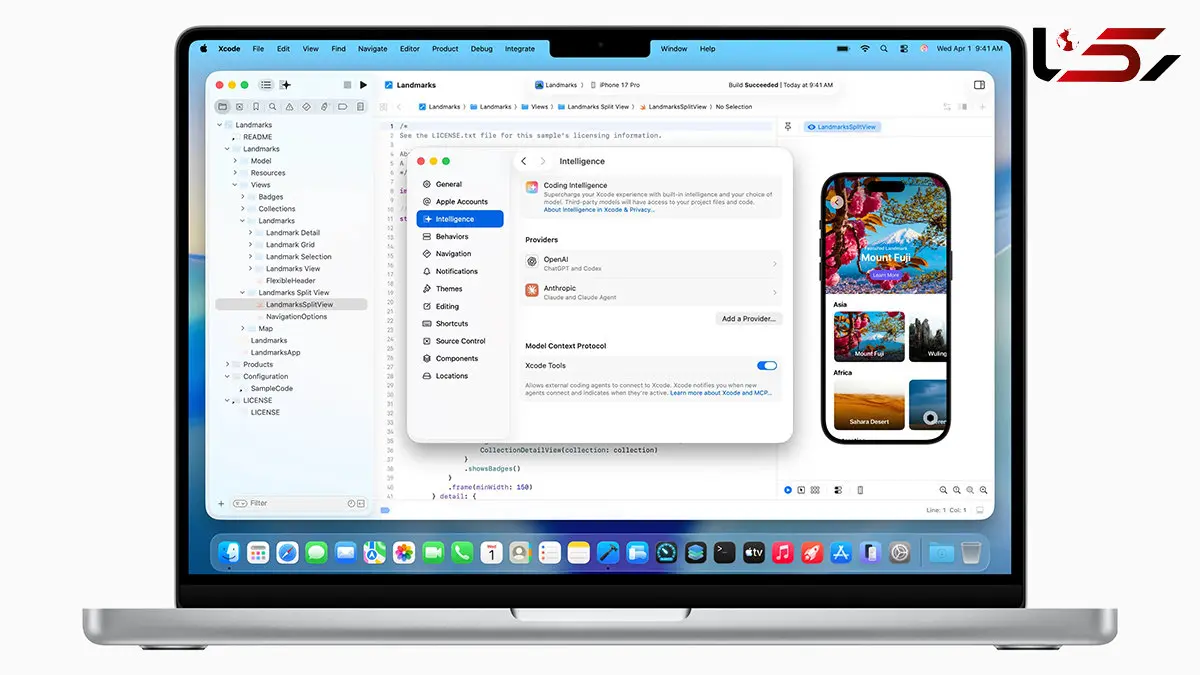 اپل برنامه‌نویسی عاملیت‌محور را به Xcode می‌آورد