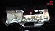 فیلم هیجان انگیز تعقیب و گریز دزد و پلیس در تهران + فیلم