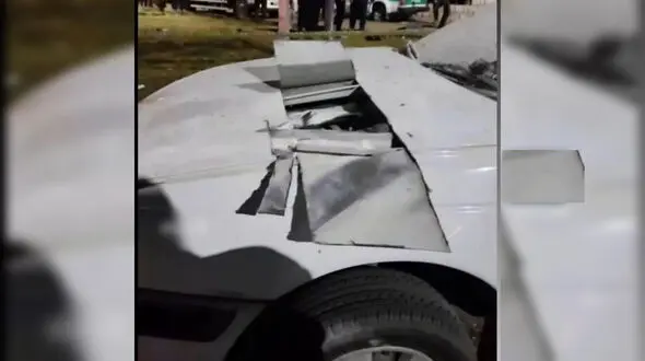 خنثی سازی خودرو بمب گذاری شده در کرمان + عکس