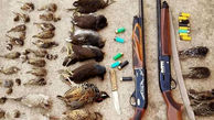  2 گروه ‌شکارچی غیرمجاز در شوشتر دستگیر شدند
