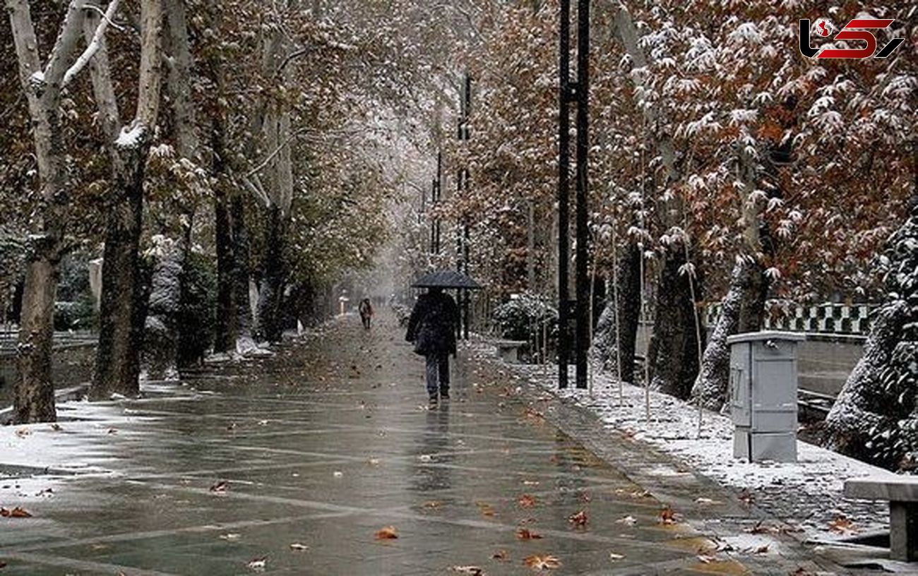 لباس سپید بر تن کوه های شمال/کاهش 10 درجه ای هوا در گیلان