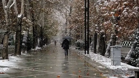 لباس سپید بر تن کوه های شمال/کاهش 10 درجه ای هوا در گیلان