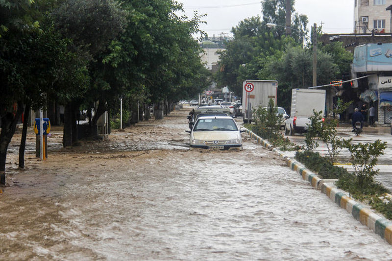 سیل شدید در گلستان