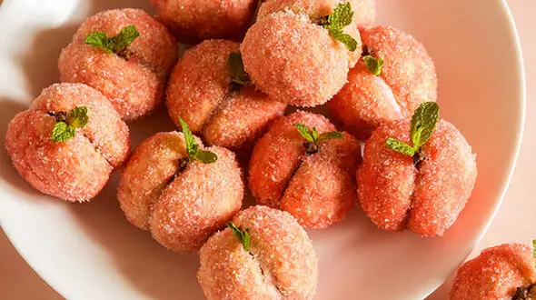 طرز تهیه کوکی هلو خوشمزه!