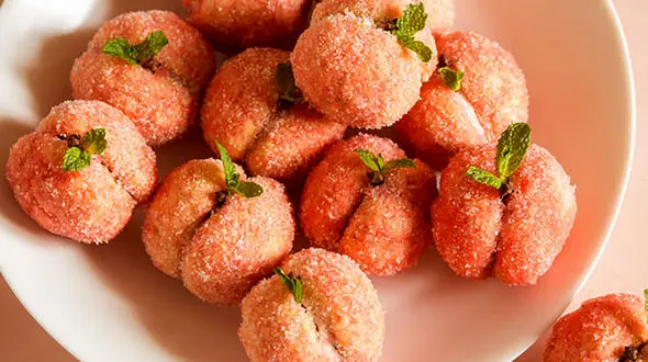 طرز تهیه کوکی هلو خوشمزه!