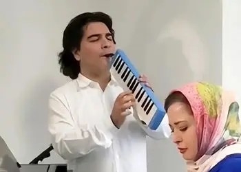 فیلم آواز باشکوه  /  وقتی دو تا نوازده تراز لاکچری گل سنگم میزنن مهراوه و احتشامی عالین 