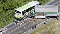 5 کشته در تصادف کامیون با اتوبوس در هوکایدو ژاپن 