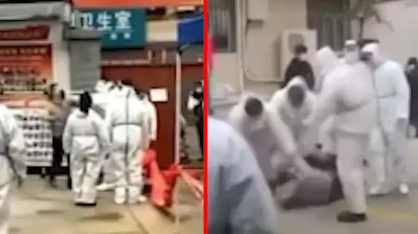 کتک زدن مرد کرونایی توسط پرستارهای خشن + فیلم