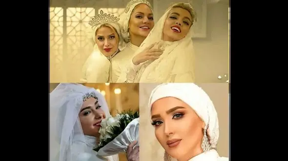 عکس های جذاب خانم بازیگران  در لباس عروس ! / کدام شیک ترند ؟! 