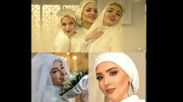 عکس های جذاب خانم بازیگران  در لباس عروس ! / کدام شیک ترند ؟! 