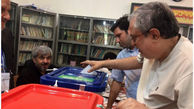 سعید حجاریان رای خود را داخل صندق انداخت+ عکس