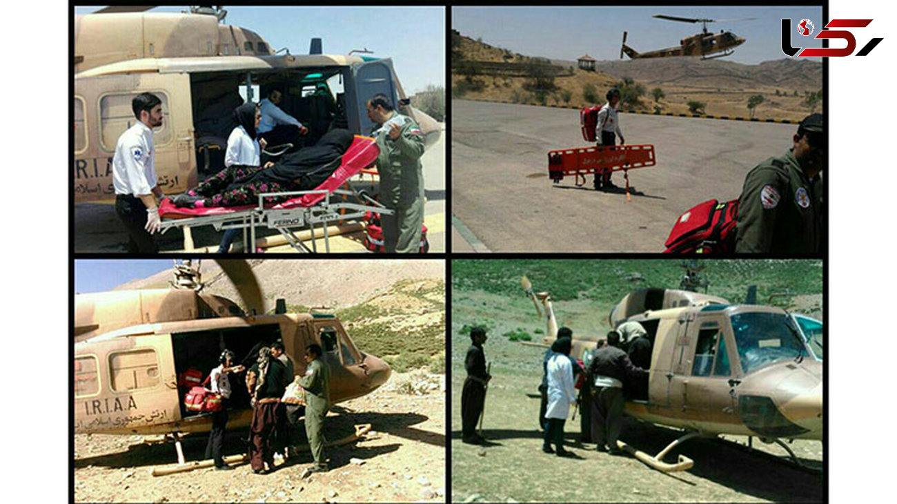  روز پرکار اورژانس هوایی دزفول /  انتقال سه بیمار در دو پرواز+ عکس