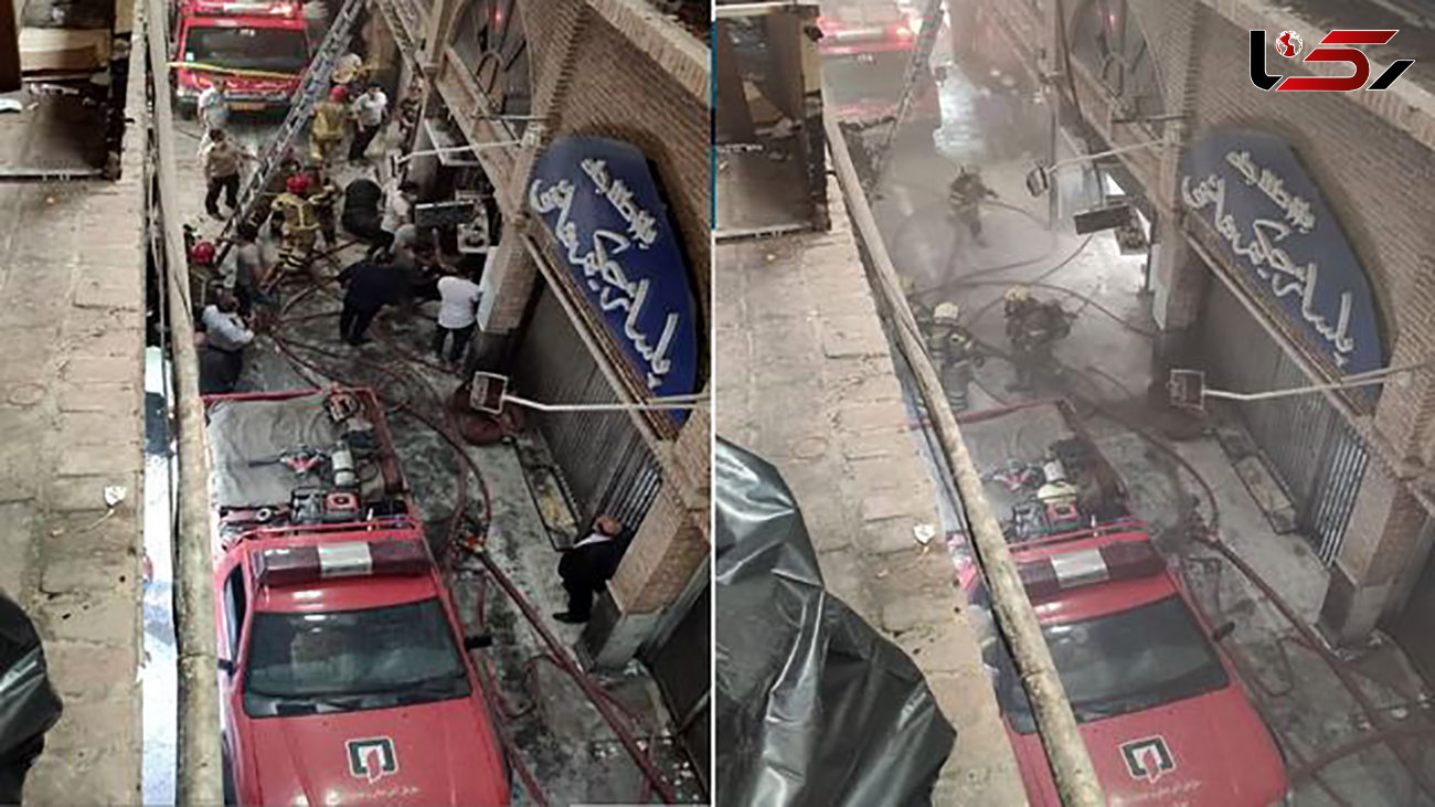 عکس / آتش به جان بازار زرگرهای تهران افتاد 