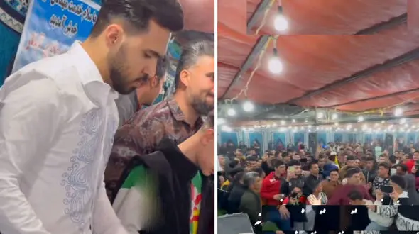 آواز محلی؛ تو عروسی آهنگ ترکی یار از یار جدا نمیمونه رو با سوز میخونه رقص ملت چی میگه 