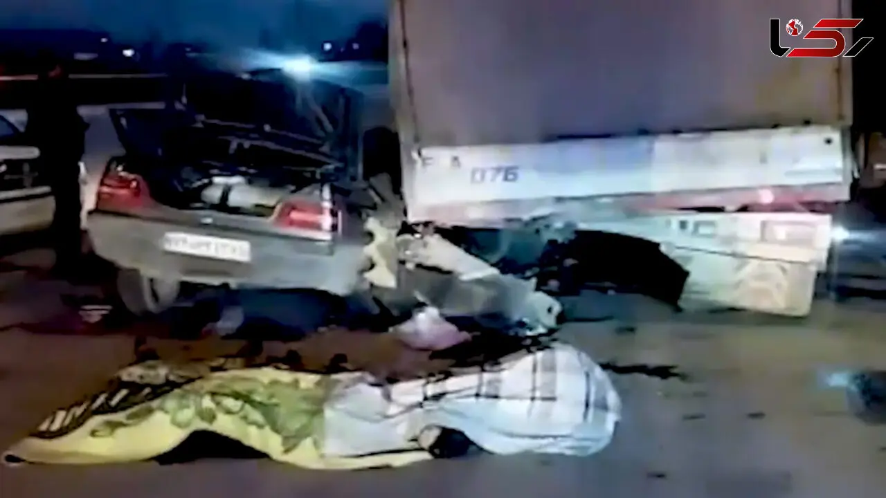 فیلمی تلخ از مرگ 5 عضو خانواده در تصادفات نوروزی/  هشدار به مسافران نوروزی / پشت فرمان نخوابید!