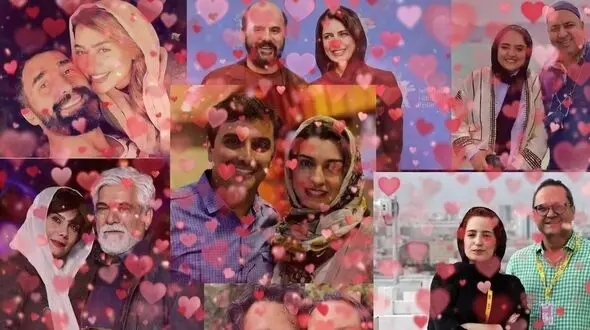 تصاویر/ شب عشق بازیگران ایرانی به بهانه ولنتاین 1404/ لحظات عاشقانه محبوب ترین زوج های بازیگر در کنار همسرانشان/ نرگس محمدی و علی اوجی، رامبد جوان و نگار جواهریان، جواد عزتی و مهلقا باقری