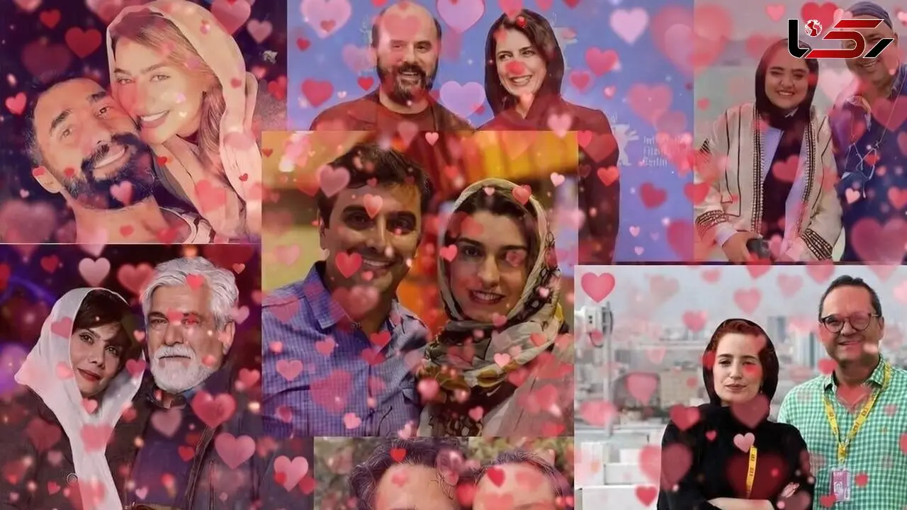 تصاویر/ شب عشق بازیگران ایرانی به بهانه ولنتاین 1404/ لحظات عاشقانه محبوب ترین زوج های بازیگر در کنار همسرانشان/ نرگس محمدی و علی اوجی، رامبد جوان و نگار جواهریان، جواد عزتی و مهلقا باقری