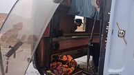 واژگونی خونین اتوبوس مسافربری در سمیرم+ عکس