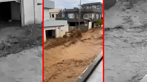 فیلم سیل هولناک در چمچال کردستان عراق