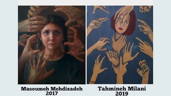 کپی‌کاری تهمینه میلانی تایید شد+ عکس