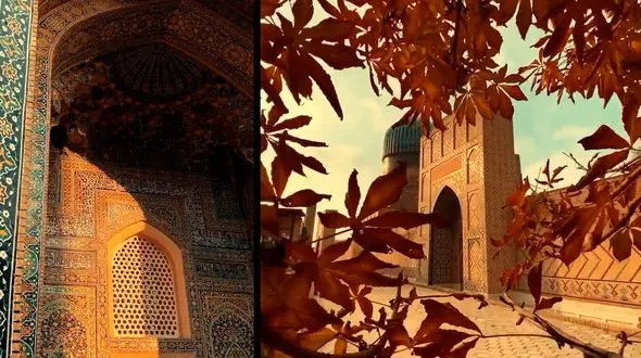 زیبایی شهر تاریخی سمرقند + فیلم 