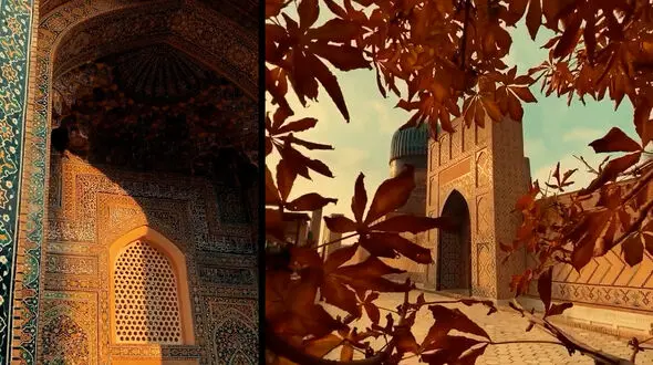 زیبایی شهر تاریخی سمرقند + فیلم 