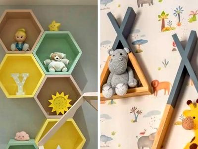 جدیدترین مدل‌های شلف اتاق کودک؛ 14 طرح عالی برای زیباسازی فضای کودک