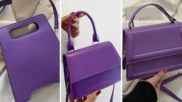 16 مدل کیف بنفش شیک که استایل شما را تکمیل می‌کند!