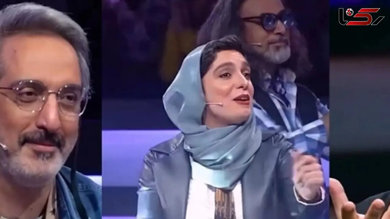 فیلم / ببینید الیکا عبدالرزاقی چطوری ادای امیر مهدی ژوله رو درمیاه 