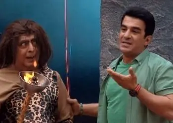 فیلم/ یادی کنیم از تیکه جنجالی یوسف تیموری در جوکر به رضا شفیعی جم/ همگی از خنده ترکیدن/ میگه شبیه مریم سعادت شدی