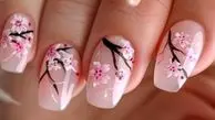 جدیدترین مدل های دیزاین ناخن گلدار بهاری برای نوروز امسال