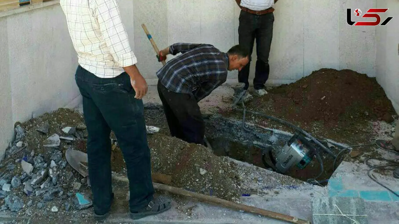 آماده سازی مزار مطهر شهید محسن حججی +عکس