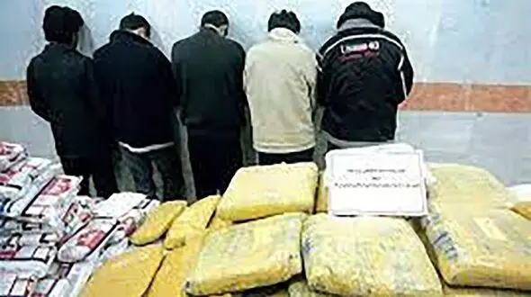 کشف ۴۸۶ کیلوگرم تریاک در عملیات پلیس کرمان