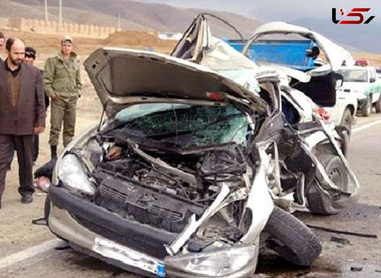 4 کشته در انحراف مرگبار خودرو