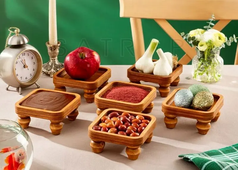 سفره هفت سین مدرن برای نوروز ۱۴۰۵ | شیک ترین مدل سفره هفت سین مدرن برای نوروز ۱۴۰۵ با بهترین ایده ها مخصوص نو عروس های باسلیقه!