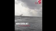 لحظه سقوط وحشتناک جنگنده اسپانیا در دریا + فیلم 