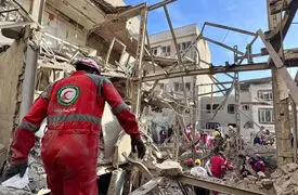 فیلم / انتشار برای نخستین‌بار / تصاویر دلخراش از عملیات نجات مصدوم حملات آمریکا و اسرائیل
