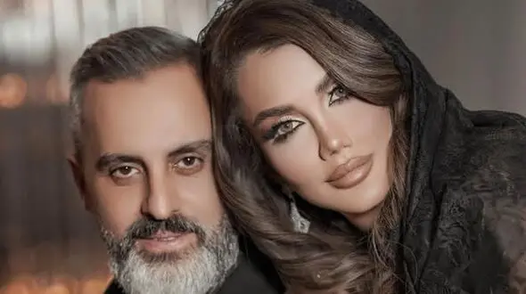 فیلم / مروری بر  مراسم ختم باشکوه و مجلل پدرزن علیرام نورایی مجری مردان آهنین / رونمایی صبا تاجیک  از تالار مجلل و انواع غذاهای سلف سرویس تا تاج گل‌های اعیانی 
